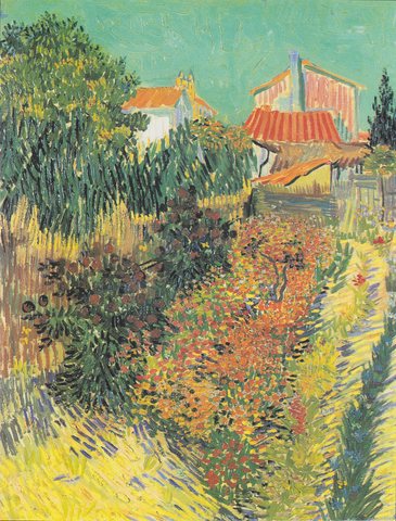 Garden Behind a House