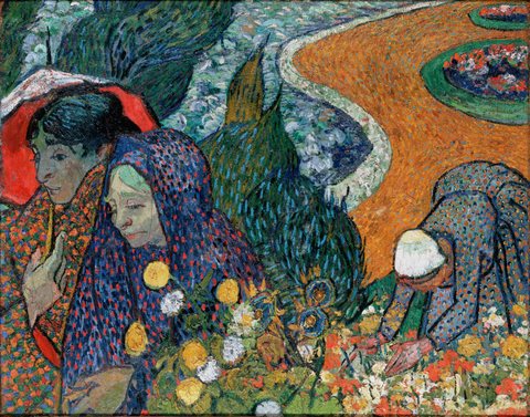 Spaziergang in Arles (Erinnerung an den Garten in Etten)