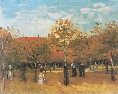People Walking in a Park