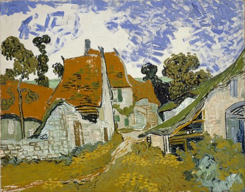Street in Auvers-sur-Oise