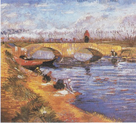The Gleize Bridge over the Vigueirat Canal