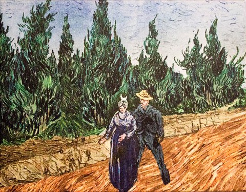 The Lovers: The Poet's Garden IV