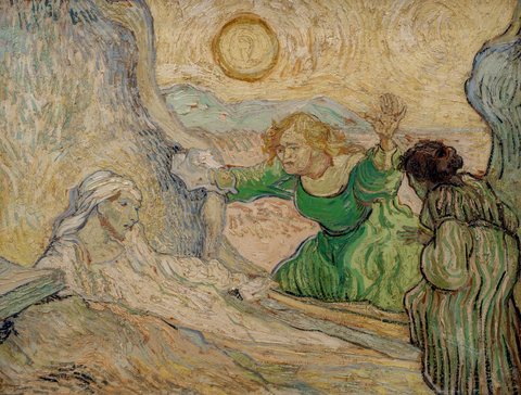 Die Auferweckung des Lazarus (nach Rembrandt)
