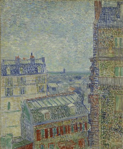 View from Theo’s apartment