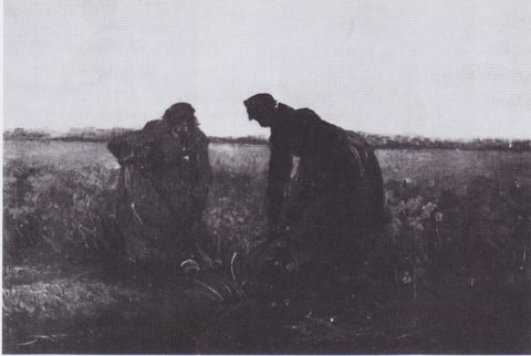 Two Peasant Women Digging