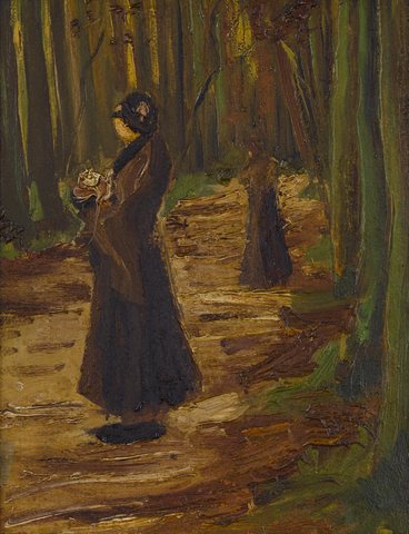 Two Women in the Woods