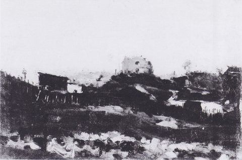 View of Montmartre with Quarry