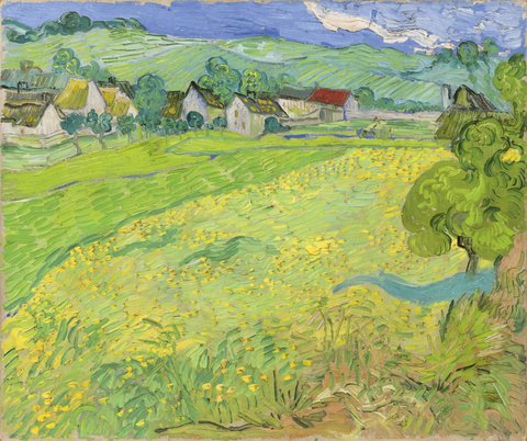 View of Vessenots Near Auvers