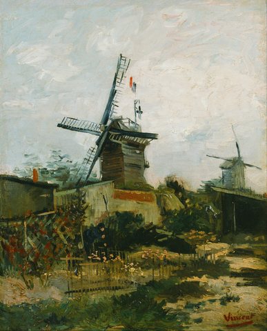 Windmills on Montmartre