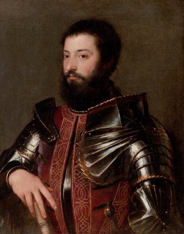 Portrait of a Man in Armor