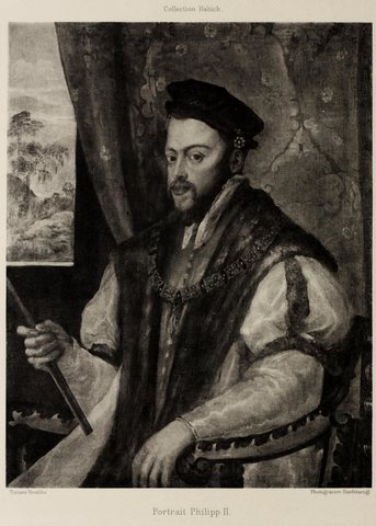 Portrait of King Philip II of Spain