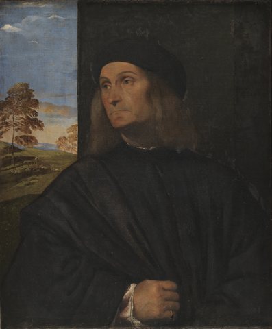 Portrait of the Venetian Painter Giovanni Bellini (?)