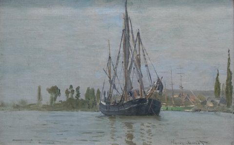 Anchored Chasse-marée