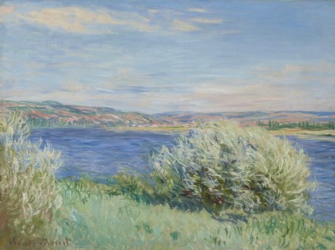 Banks of the Seine River near Vétheuil