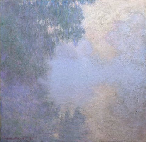 Branch of the Seine near Giverny (Mist), from the series "Mornings on the Seine"
