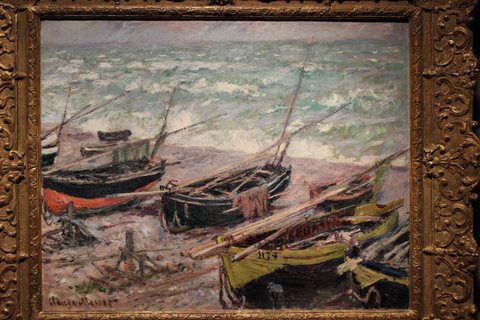 Fishing Boats in Étretat