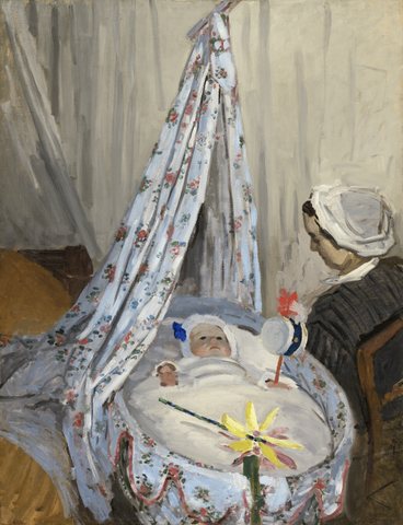 Jean Monet in his cradle