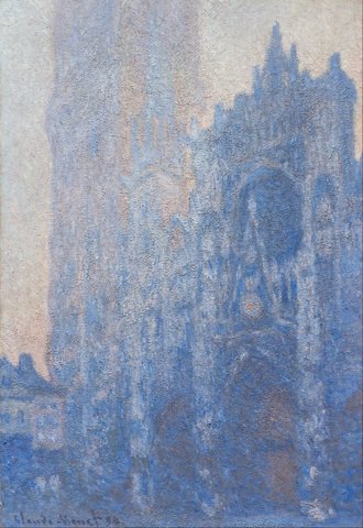 Rouen Cathedral, Portal and Tower d'Albane, Dawn