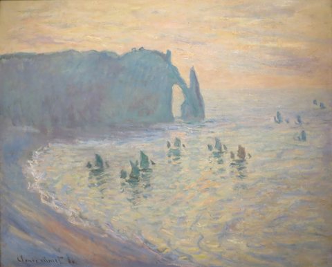 The Cliffs at Étretat