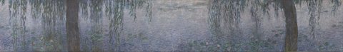 The Water Lilies - Clear Morning with Willows