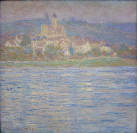 Vetheuil in the morning