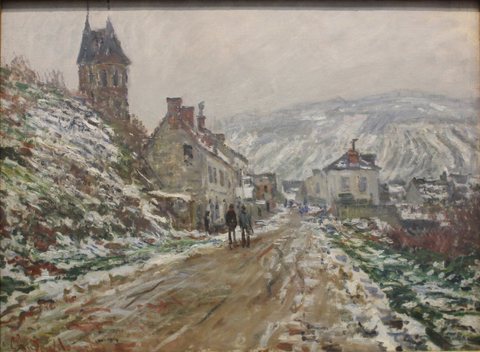 Village Street, Vétheuil.