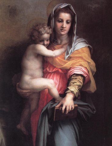 Madonna of the Harpies detail WGAMadonn
