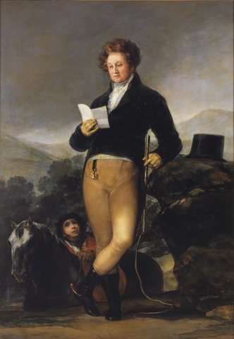 10th Duke of Osuna by Goya