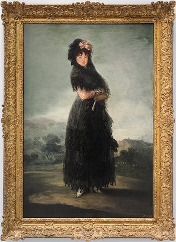 0 Mariana Waldstein - Fancisco de Goya - RF 1976-69 - Louvre (1)
