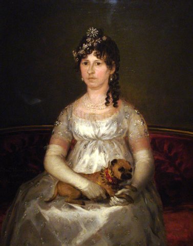Dona Francisca Vicenta Chollet y Caballero by Francisco de Goya y Lucientes