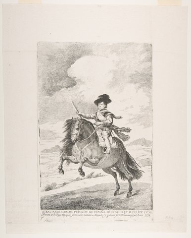 Baltasar Carlos, Prince of Spain and Son of Philip IV (D. Baltasar Carlos Principe de España. Hijo del Rey D. Felipe IV) MET DP817773