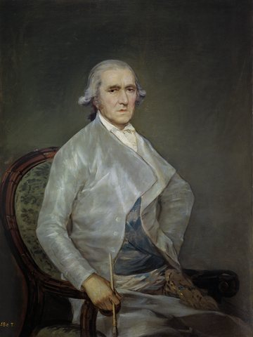 Francisco Bayeu, por Goya