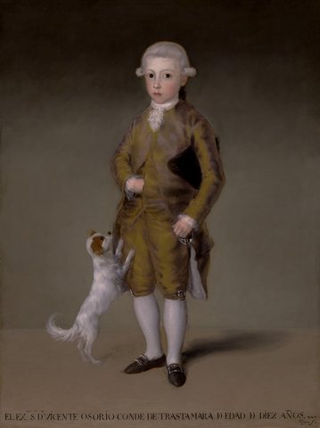 Francisco de Goya - Don Vicente Isabel Osorio de Moscoso y Álvarez de Toledo, Conde de Trastámara - 2016.78 - Museum of Fine Arts, Houston