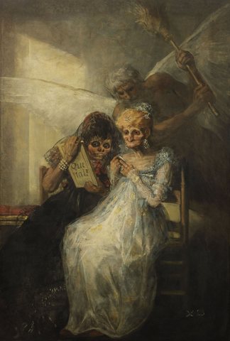 Francisco Goya - The Time - c. 1810