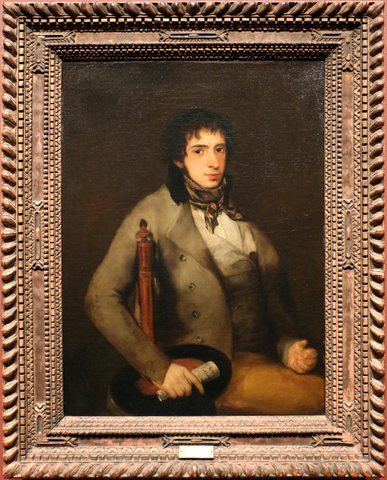 Goya, ritratto dell'architetto isidro gonzáles velázquez, 1801
