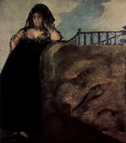 La Leocadia by Goya