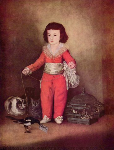 Manuel Osorio Manrique de Zúñiga por Goya