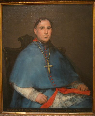 Portrait of Don Fr. Miguel Fernandez y Flores, circa 1815, by Francisco Jose de Goya y Lucientes (1740-1826) - IMG 7271