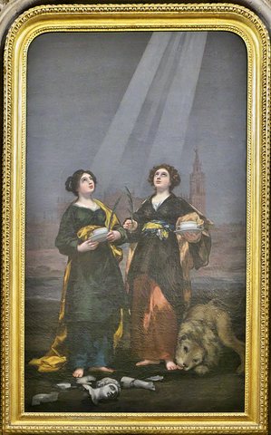 Santas Justa y Rufina, Francisco de Goya