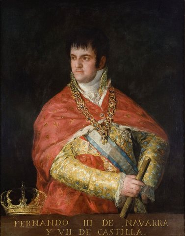 Retrato de Fernando VII (busto), Francisco de Goya