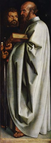 The Four Apostles: Saints Mark and Paul