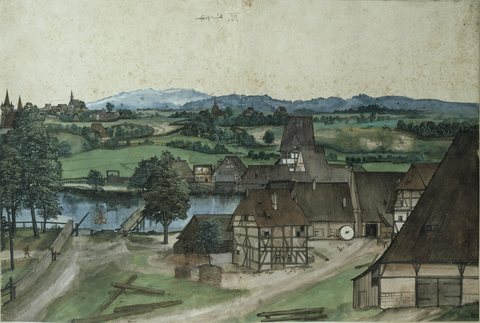 Wire drawing mill near Nyremberg