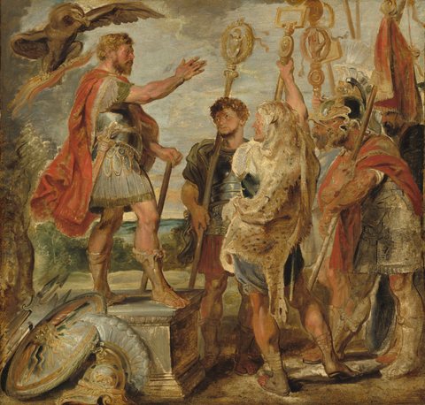Decius Mus Addressing the Legions