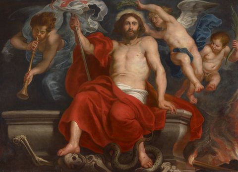 Christ triumphant over Sin, Death, and the Grave