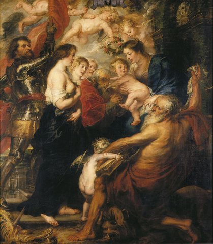 Madonna and Child with Saints
