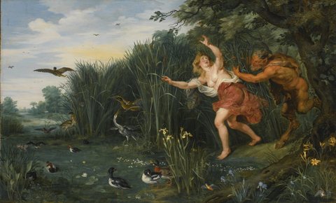 Landscape with Pan and Syrinx