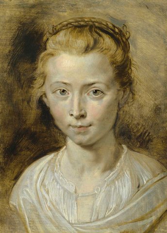 Portrait of Clara Serena Rubens, the artist's daughter