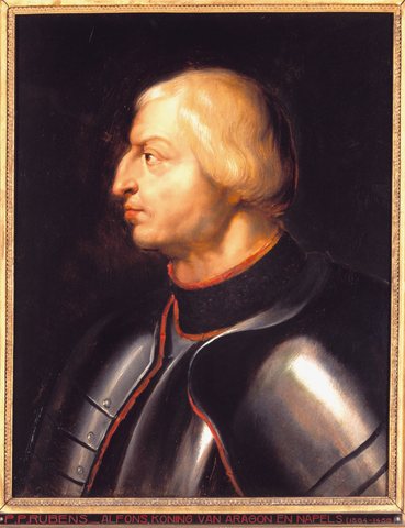 Portrait of Alfonso V of Aragon