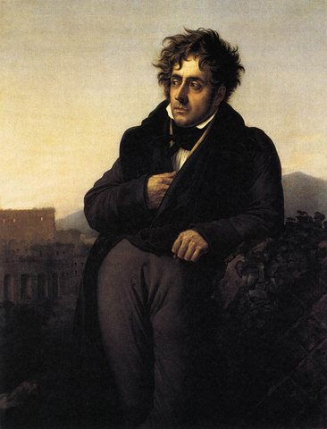 GIRODET Anne Louis Francois Rene De Chateaubriand GIRODE