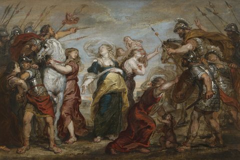 Reconciliation between Sabines and Romans